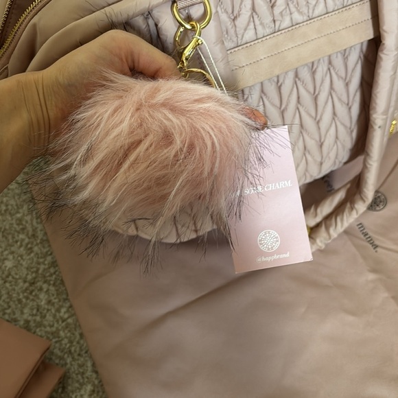 Happ Beige Levy Backpack with extra accesories